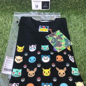 ❌SOLD❌ Bape x Pokémon “Baby Milo” Shirt